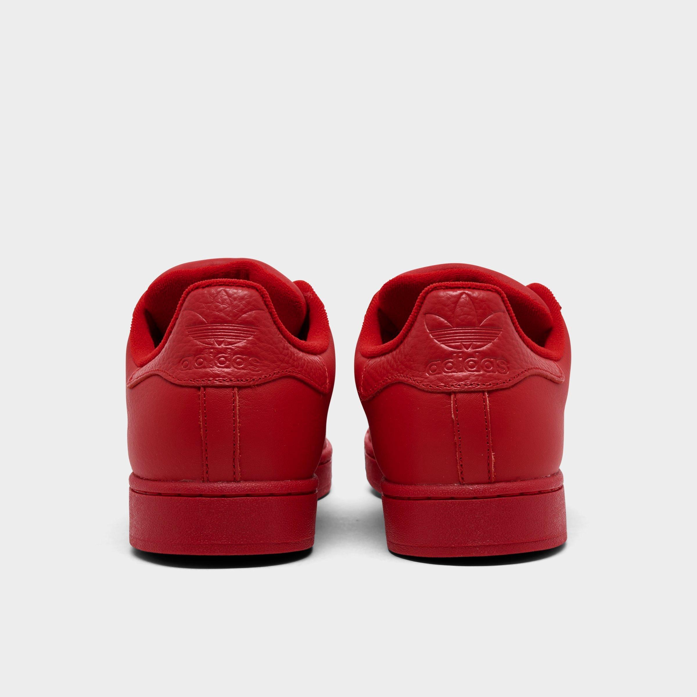 Men's adidas Originals Superstar II Casual Shoes - Part 1 - Better Scarlet/Better Scarlet/Core Black - Back view