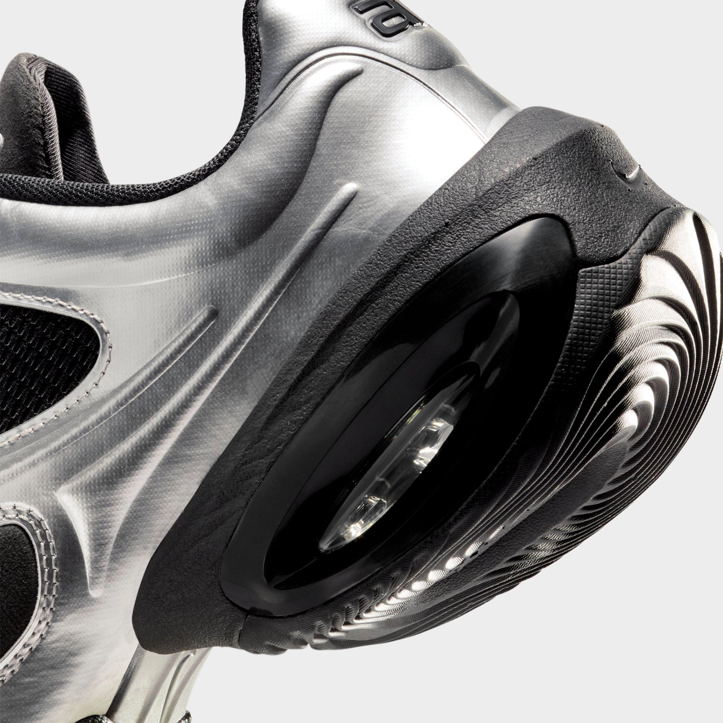 Women's Nithtke Air Max Muse Casual Shoes - Black/Metallic Silver - Detail shot