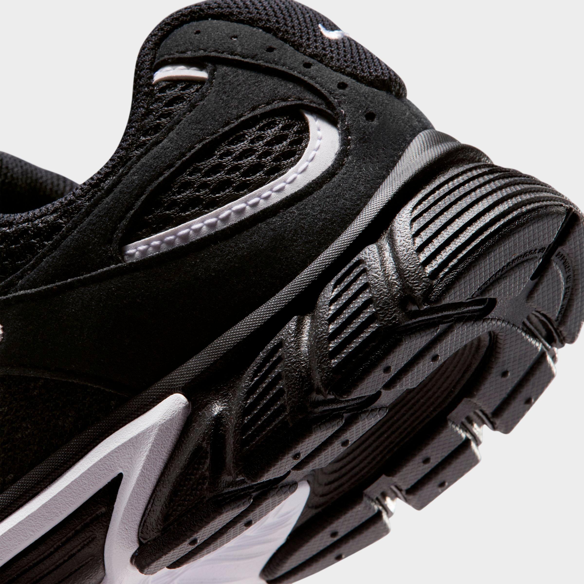 Big Kids' Nithtke V5 RNR Suede Casual Shoes - Black/White/Black - Detail shot