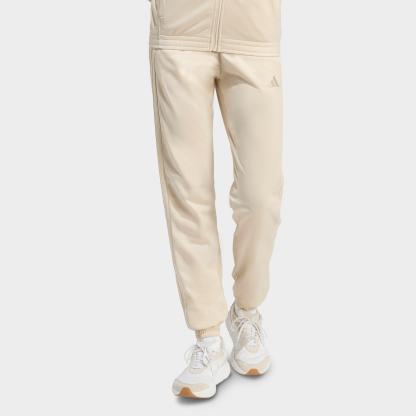 Women's adidas Essentials DAYREADY Tricot Tracksuit Pants - Beige/Crystal Linen
