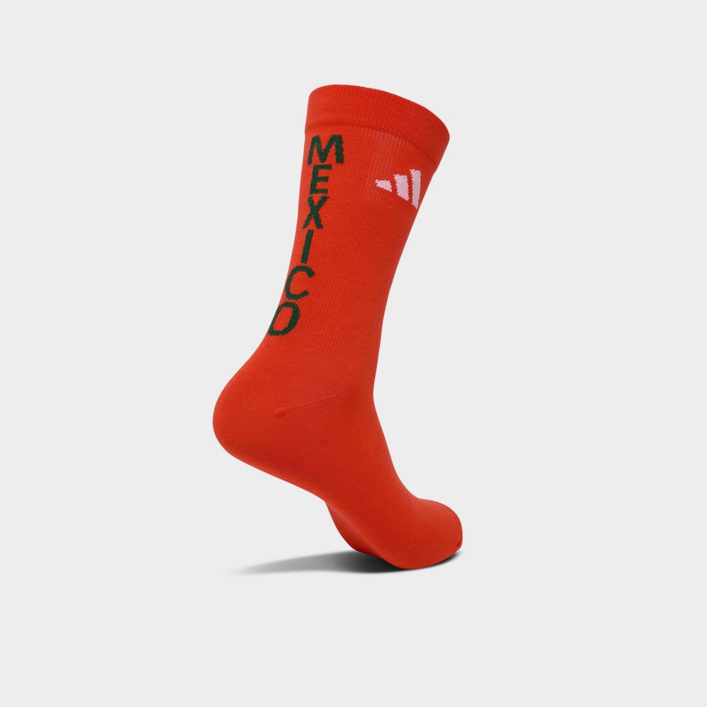 adidas FIFA World Cup 26 Host Nation Mexico Crew Socks (3-Pack) - Multicolor - view 3