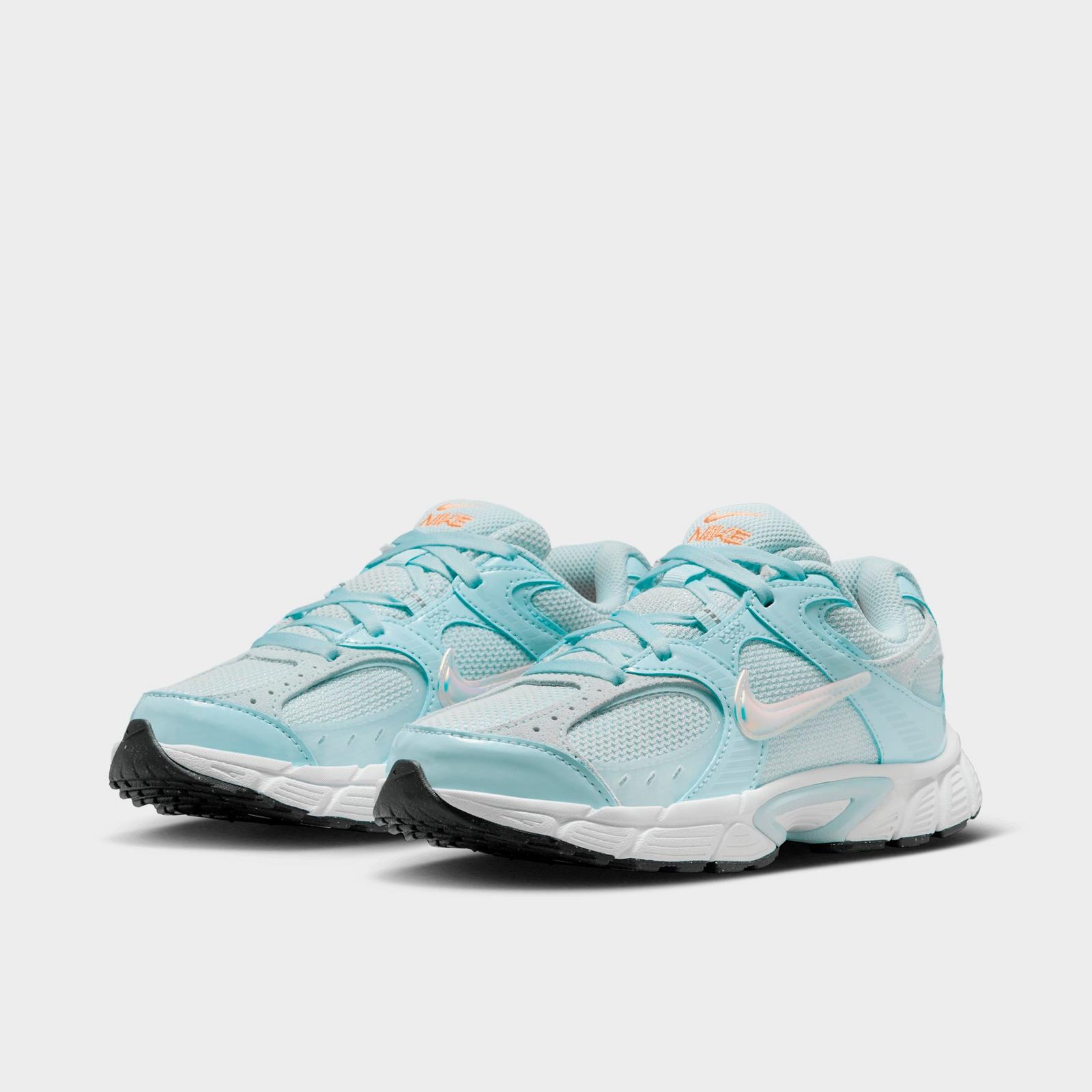 Girls' Big Kids' Nike V5 RNR Casual Shoes - Glacier Blue/Marrakesh/Off Noir/Orange Chalk