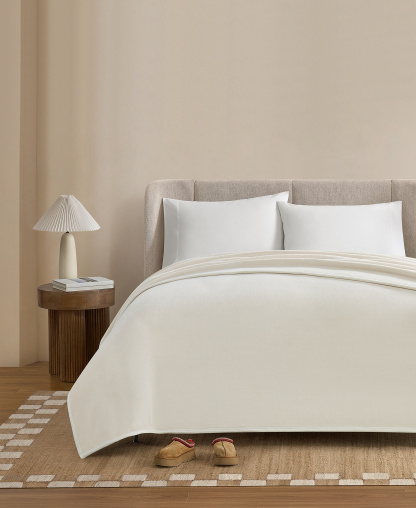 UGG® Coco Blanket, Full/Queen - Snow