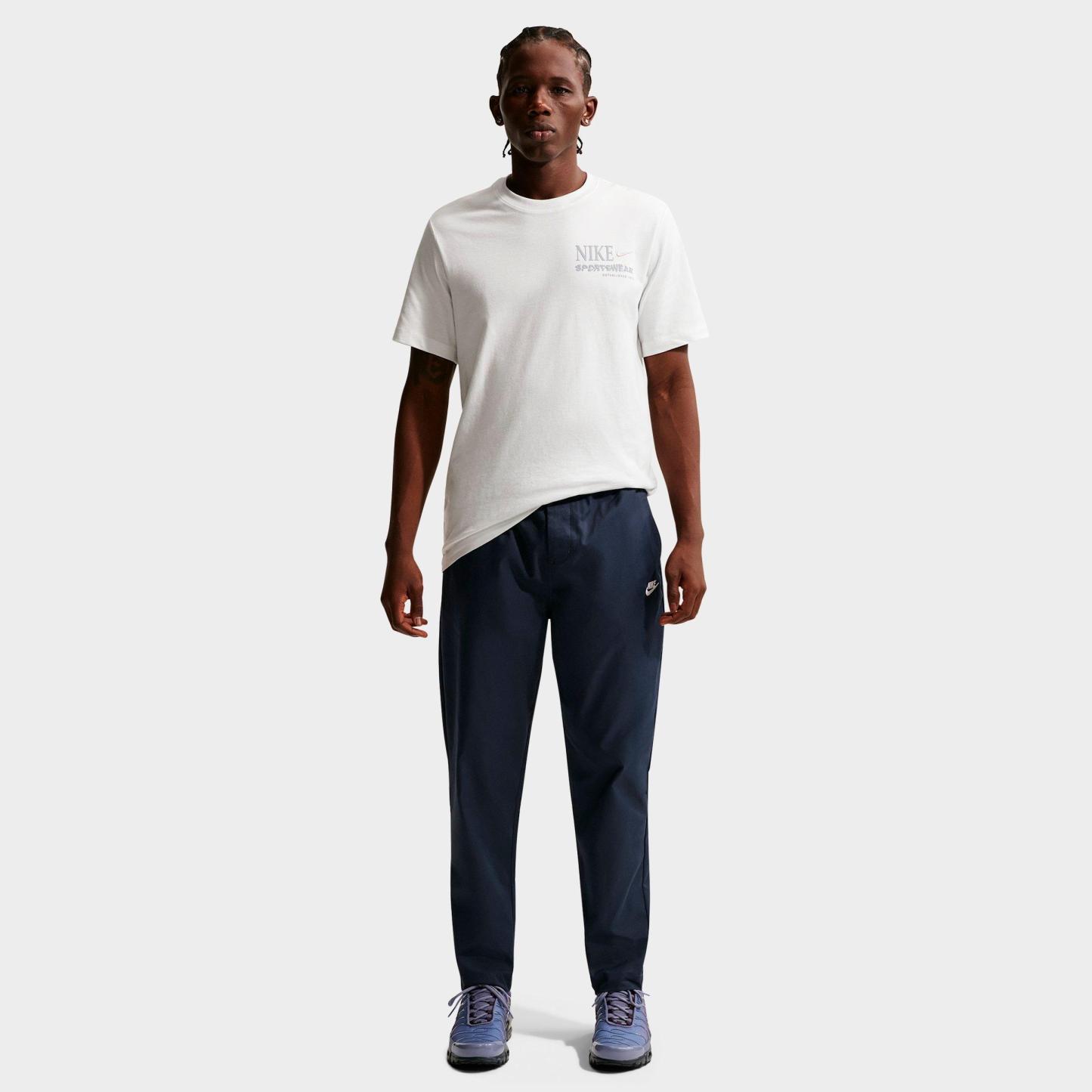 Men's Nithtke Club Woven Tapered Pants - Obsidian/White