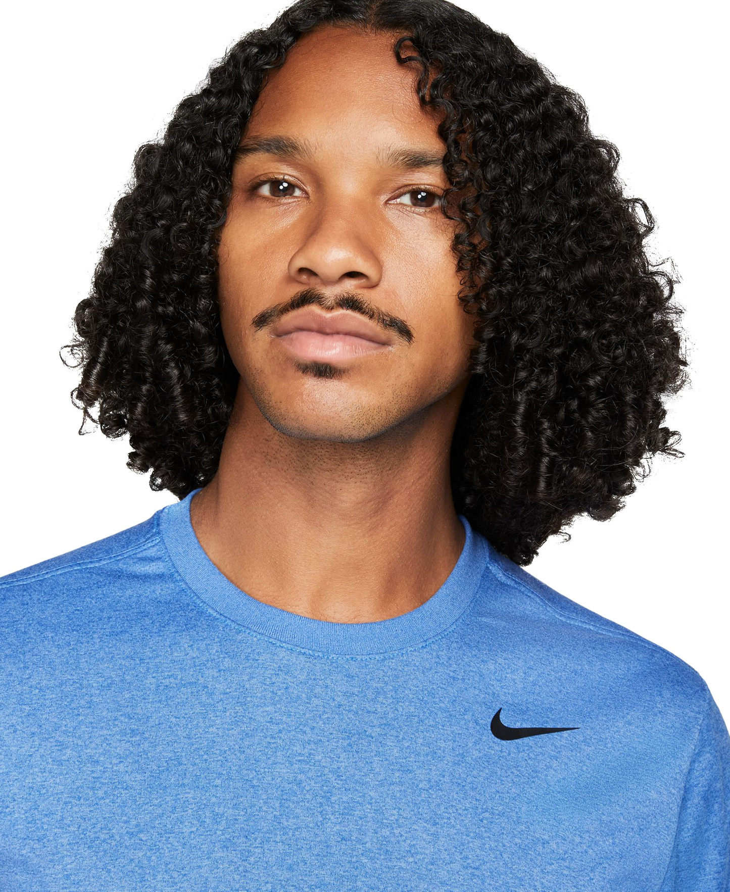 Nike Men's Dri-FIT Legend Fitness Logo T-Shirt - Game Royal/Pacific Blue/HTR/Black