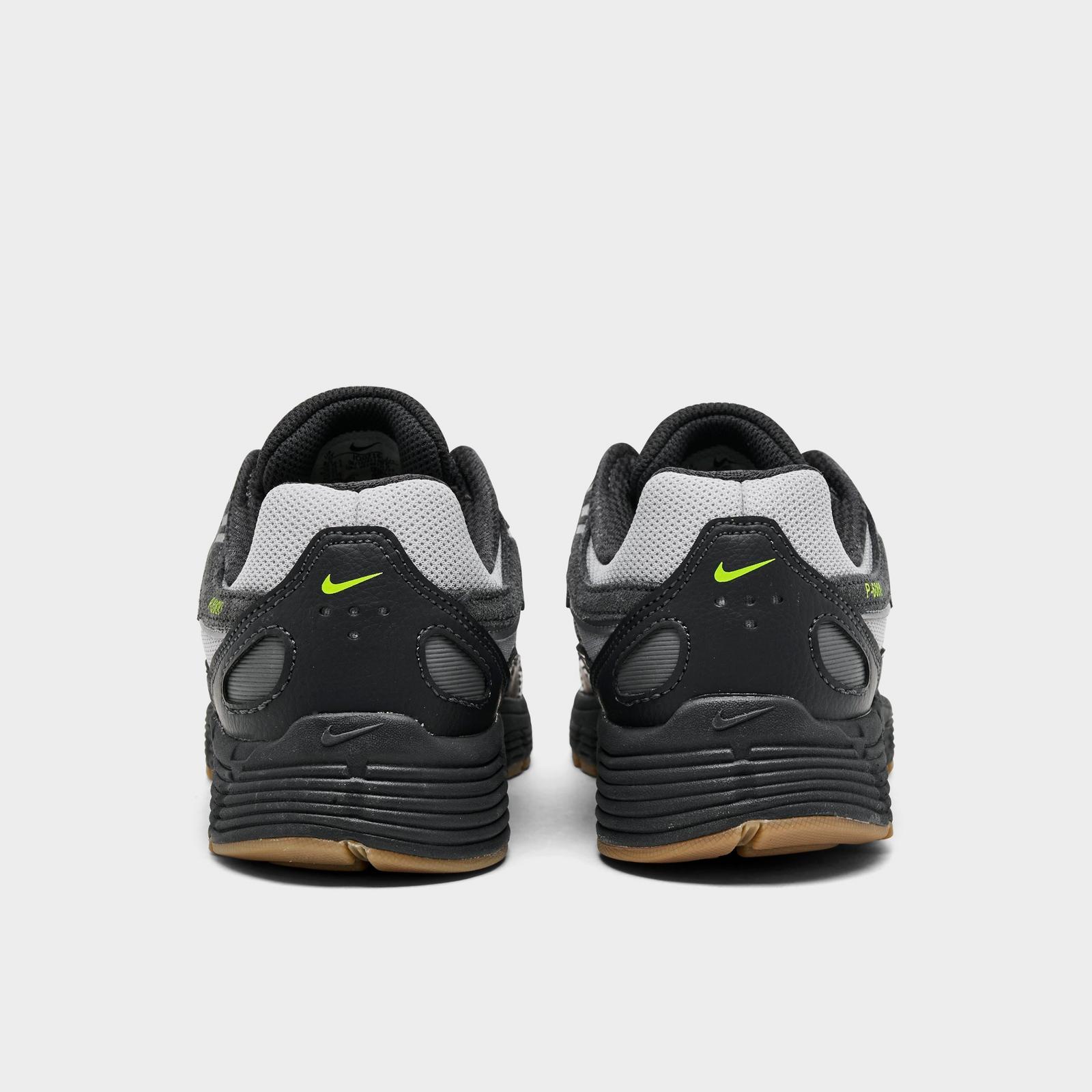 Big Kids' Nike P-6000 Casual Shoes - Grey Fog/Black/Anthracite/Volt (IQ0216-025)