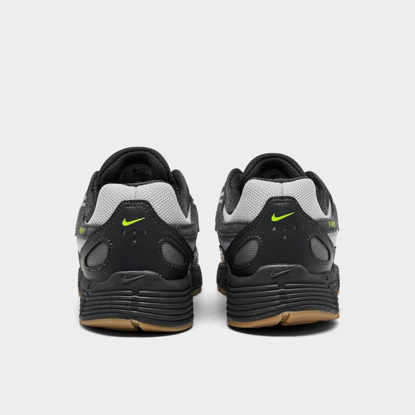 Big Kids' Nike P-6000 Casual Shoes - Grey Fog/Black/Anthracite/Volt (IQ0216-025)