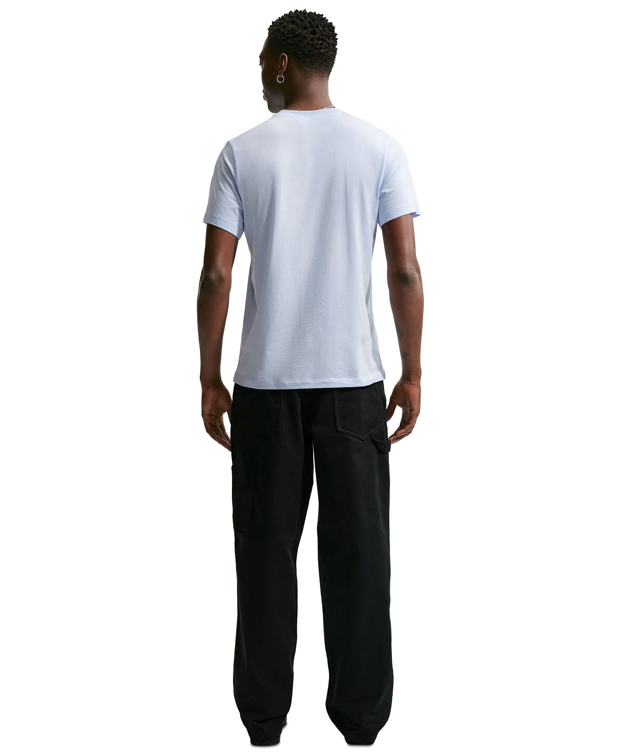 Nike Men's Swoosh Box Graphic T-Shirt - Hydrogen Blue