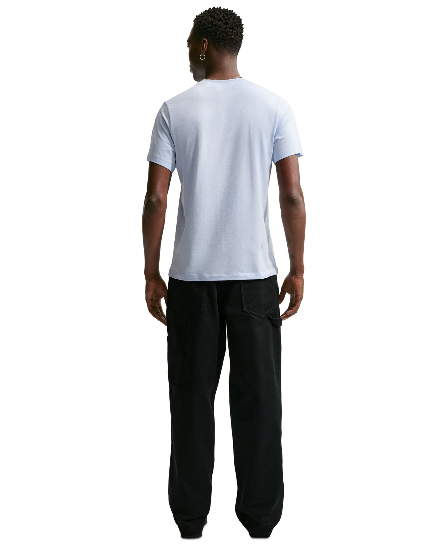 Nike Men's Swoosh Box Graphic T-Shirt - Hydrogen Blue