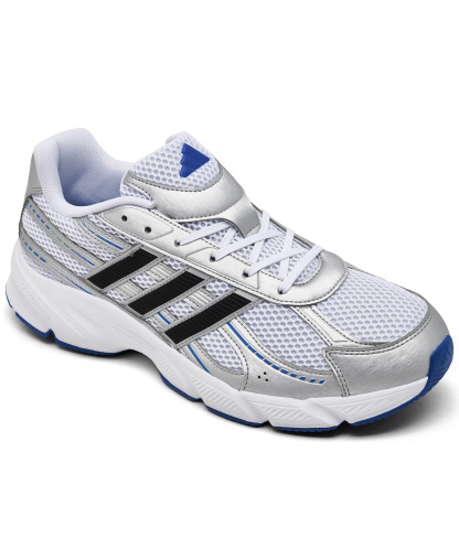 adidas Men's Technochaos 2000 Sneakers from Finish Line - White, Black, Silver