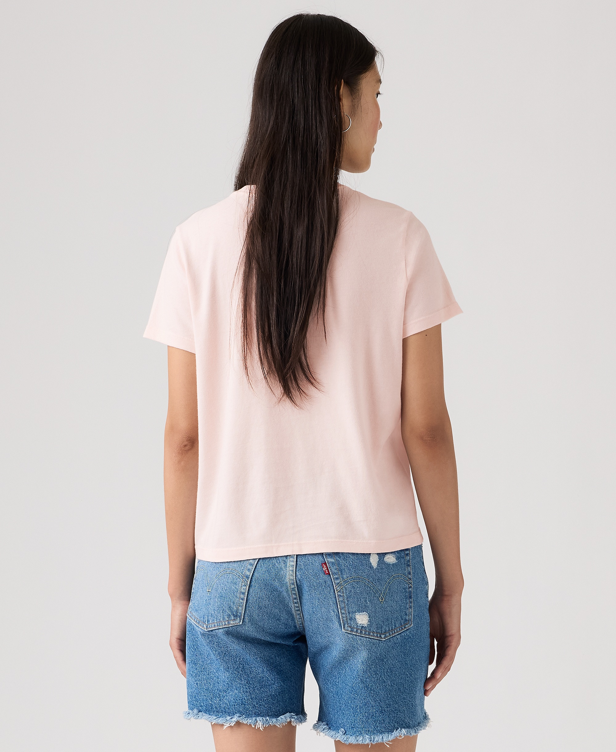 Levi's Premium Women's Graphic Favorite Print Short-Sleeve T-Shirt - Miami Crystal Pink