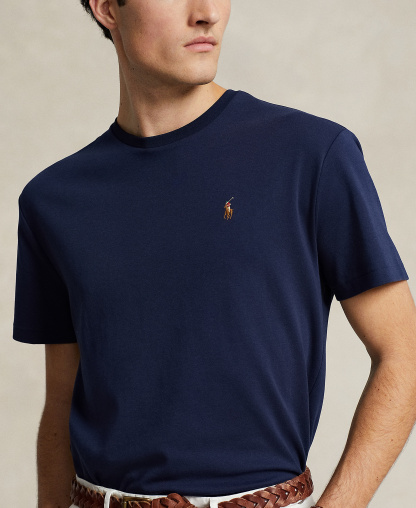 Polo Ralph Lauren Men's Custom Slim-Fit Soft Cotton T-Shirt - Refined Navy