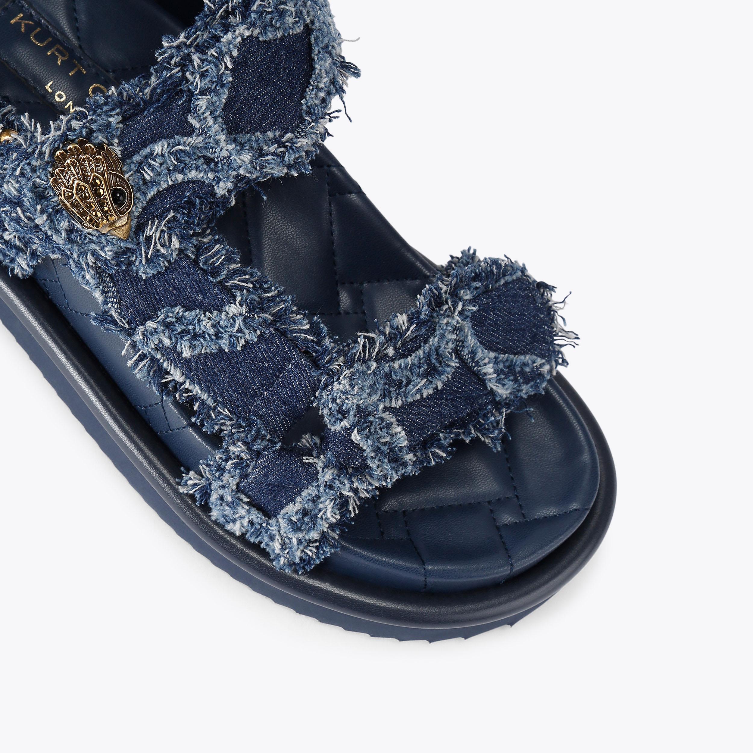 Kurt Geiger London Orson Sandal - Blue - view 5
