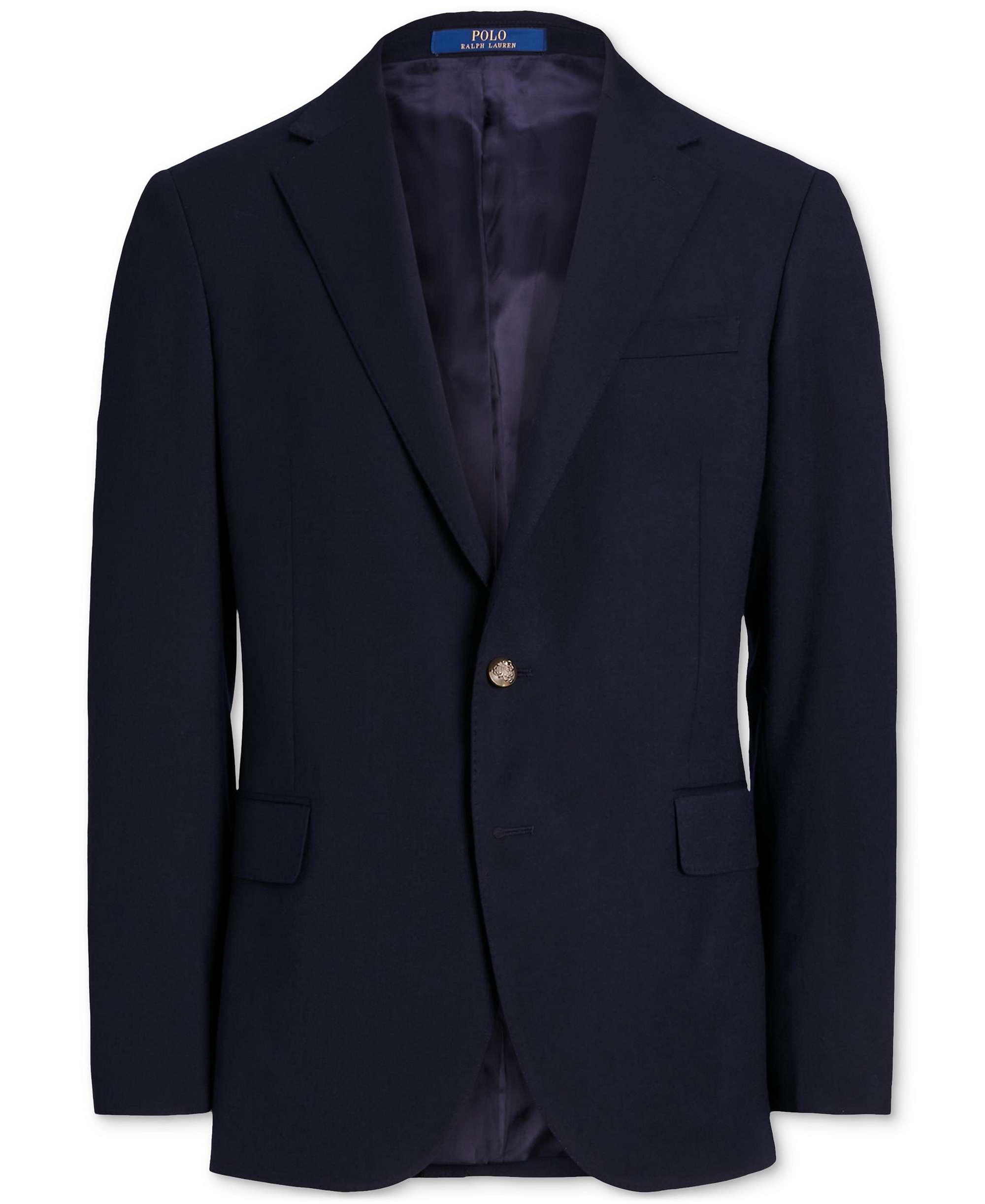 Polo Ralph Lauren Men's Polo Modern Wool-Blend Gabardine Blazer - Navy