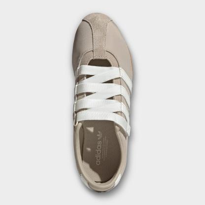 Women's adidas Originals Tokyo MJ Casual Shoes - Part 2 - Khaki Three/Off White/Gum - Top view