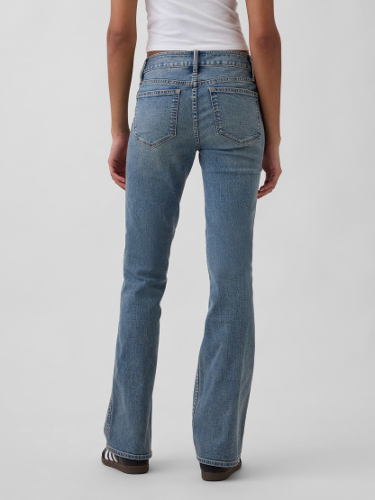 Low Rise Long & Lean Jeans - Medium indigo