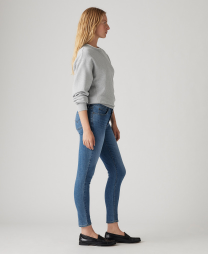Levi's Women's 711 Mid-Rise Stretch Skinny Jeans - Eternal In