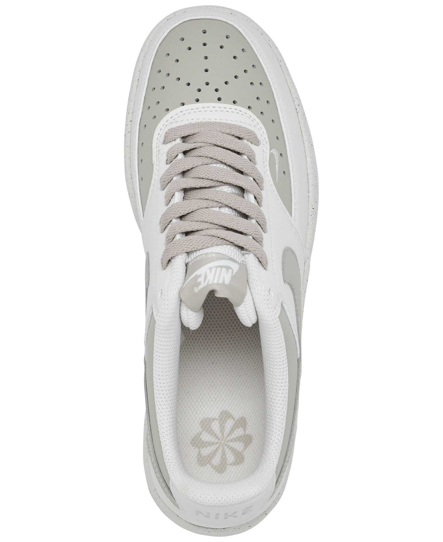 Nike Women's Court Vision Low Next Nature Casual Sneakers from Finish Line - Cream, Phantom