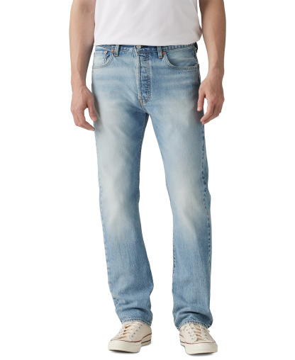Levi's Men's 501 Original Straight-Fit Lightweight Denim Jeans - Stay Zen