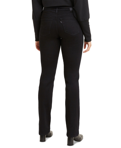 Levi's 314 Shaping Straight Leg Jeans 30" - Soft Black