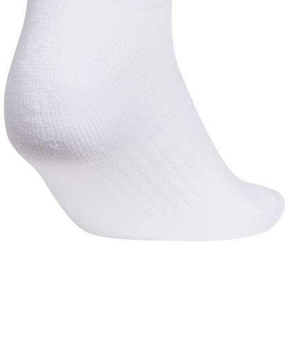adidas Women's No Show Athletic Cushioned Socks, 6-Pack - White/clear Onix Grey