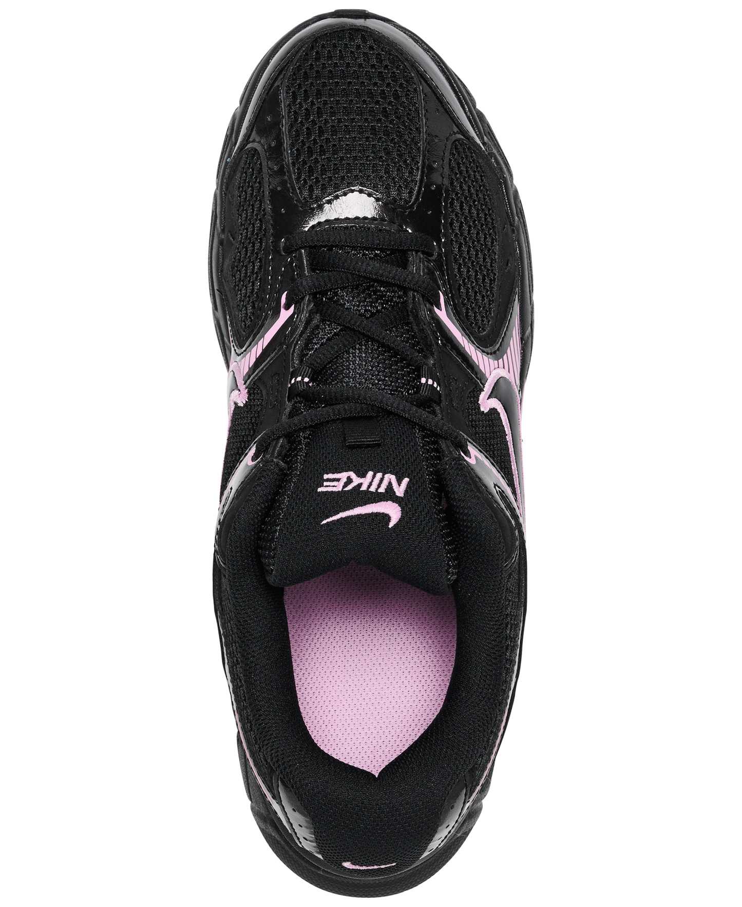 Nike Big Kids V5 RNR Lifestyle Sneakers from Finish Line - Black, Pink Rise