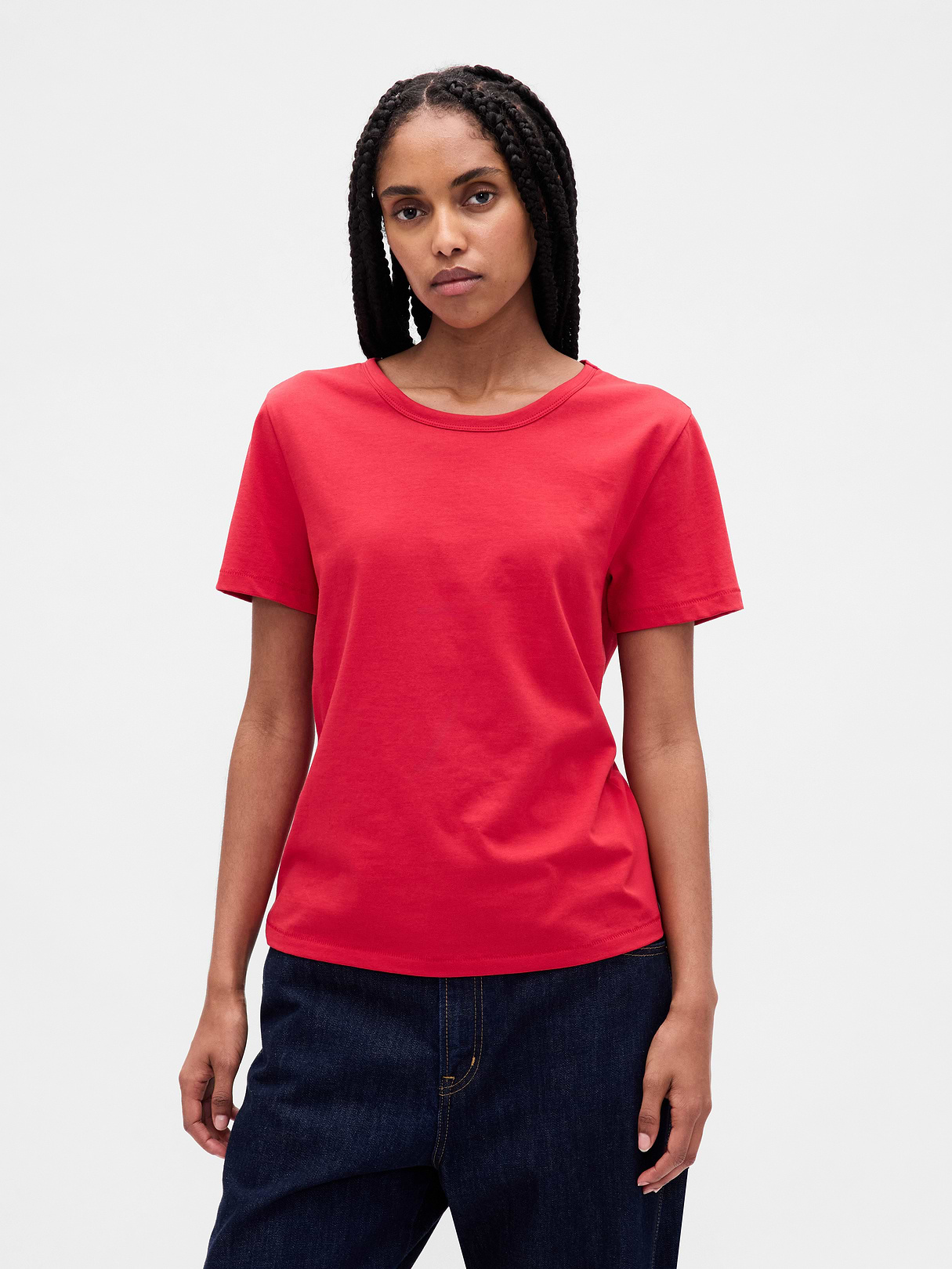 Organic Cotton VintageSoft T-Shirt - Modern red
