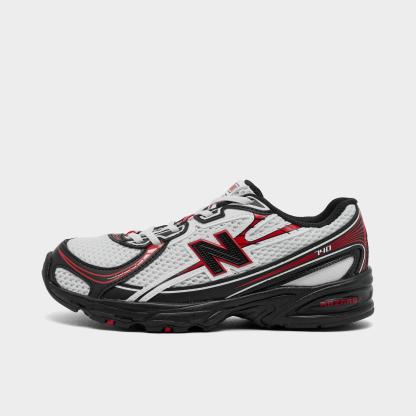 Little Kids' New Balance 740 Casual Shoes - White/Black/Red - view 1