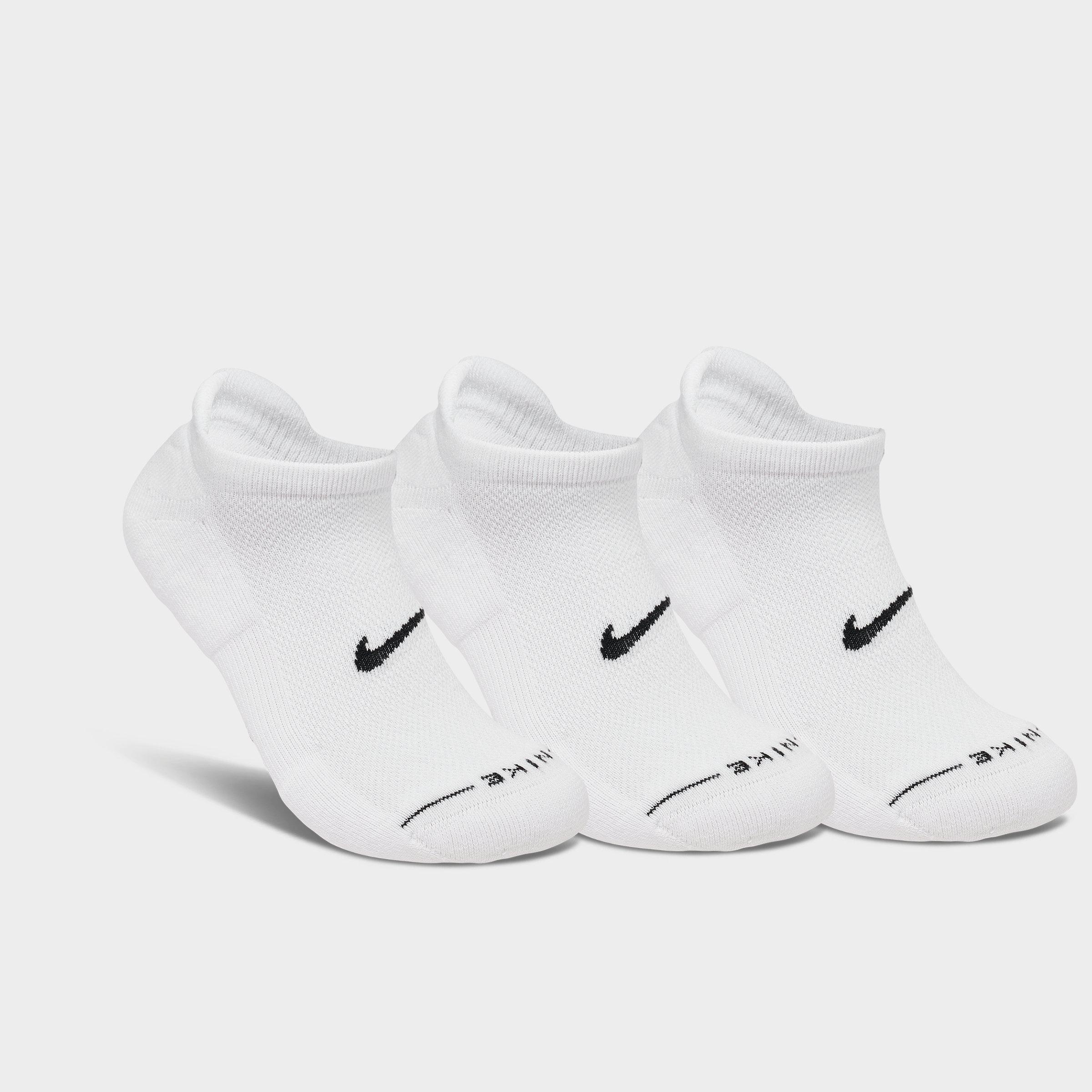 Nithtke Everyday Elevated No-Show Socks (6-Pack) - White/Black