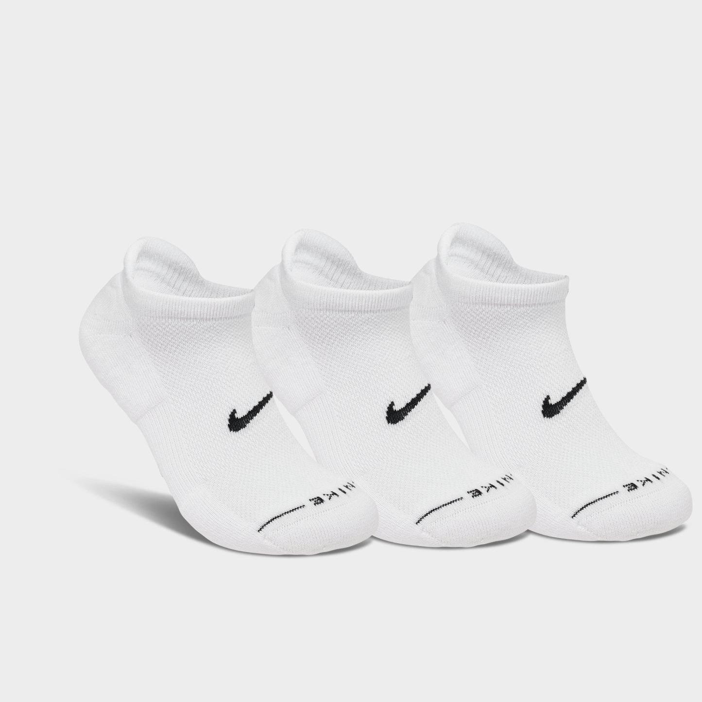 Nithtke Everyday Elevated No-Show Socks (6-Pack) - White/Black