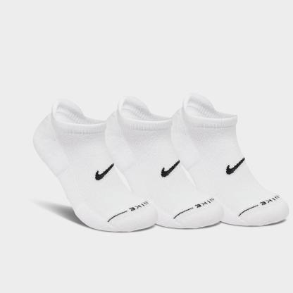 Nithtke Everyday Elevated No-Show Socks (6-Pack) - White/Black