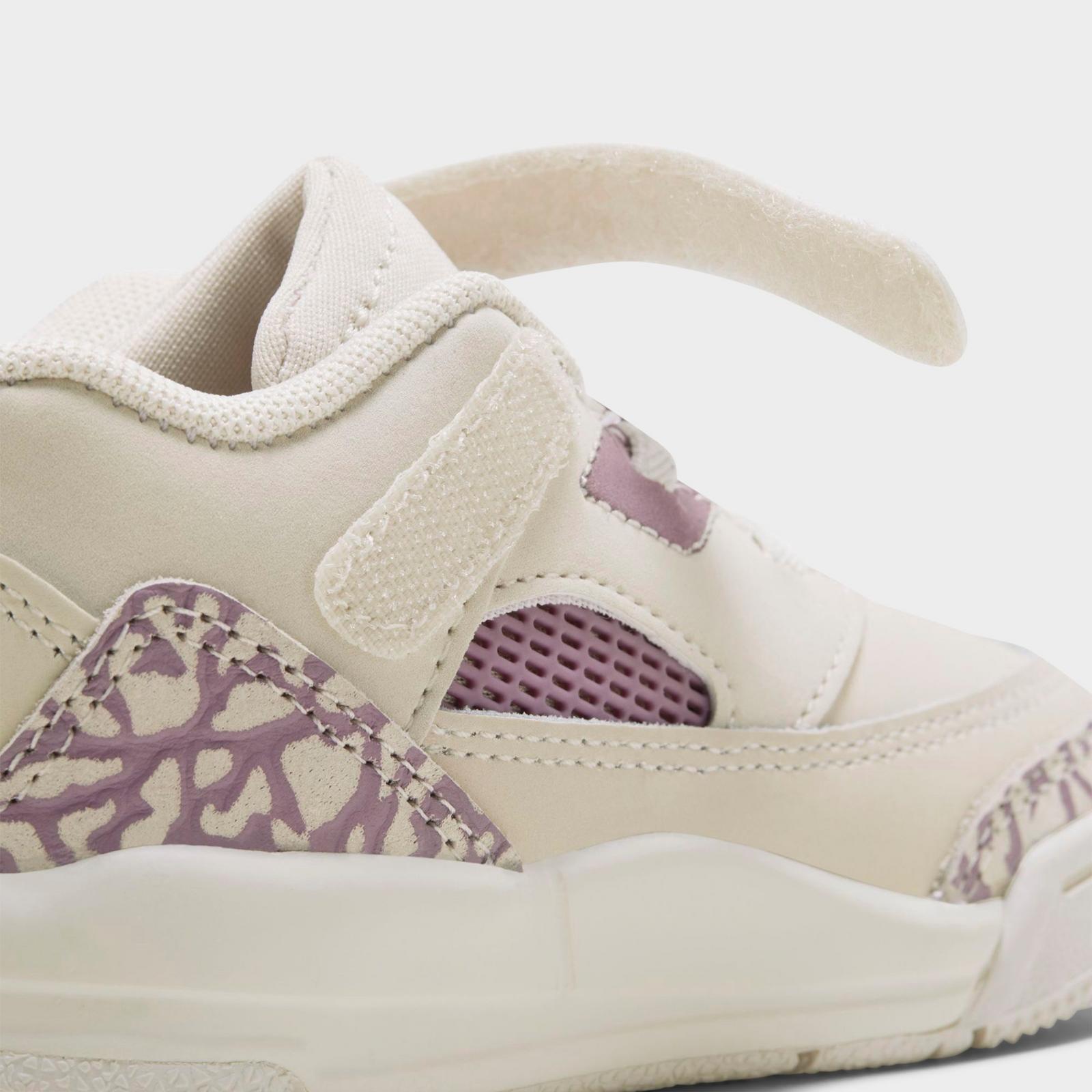 Kids' Toddler Jordan Spizike Low Casual Shoes - Legend Light Brown/Violet Dust/Sail/Crimson Tint - view 3