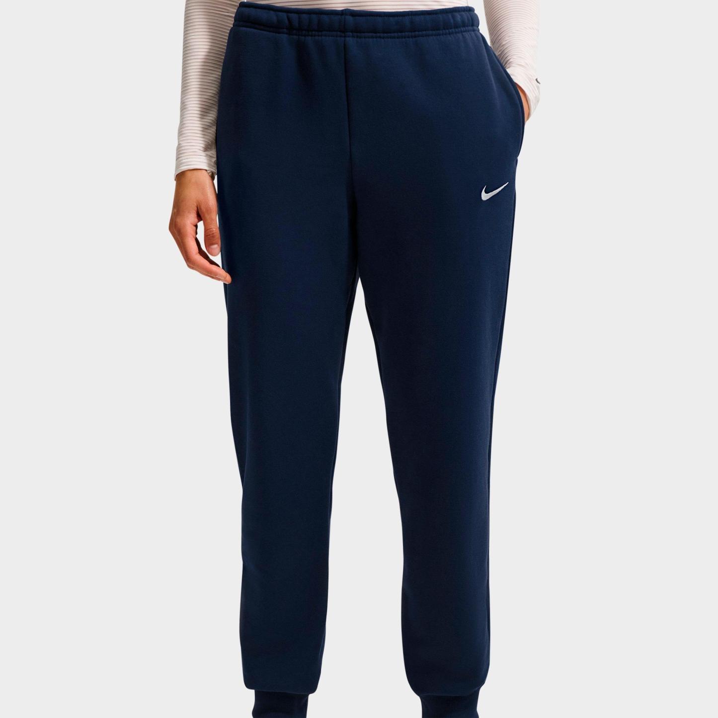 Women's Nithtke Studio Fleece Medium-Weight Mid-Rise Jogger Pants - Midnight Navy/Sail