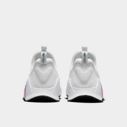 Women's Nike Free Metcon 6 Training Shoes - White/Hot Punch/Denim Turquoise/Black