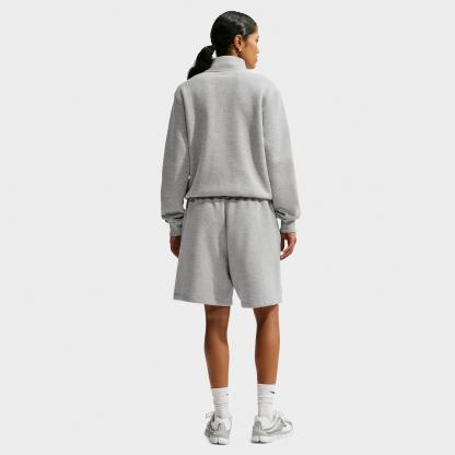 Women's Nithtke Studio Fleece Medium-Weight Quarter-Zip Jacket - Dark Grey Heather/Sail