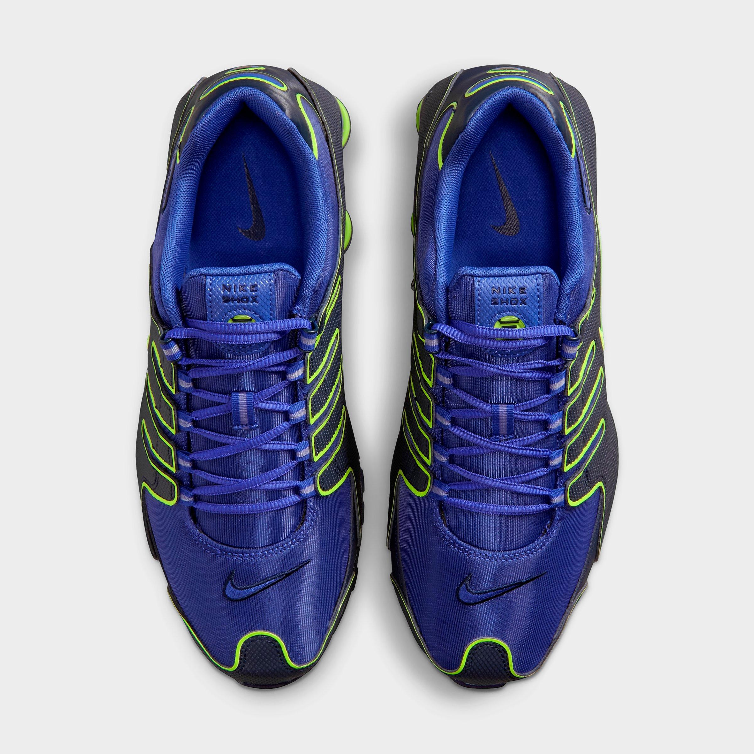 Men's Nithtke Shox NZ Casual Shoes - Lapis/Blue Void/Volt/Lapis - Top view