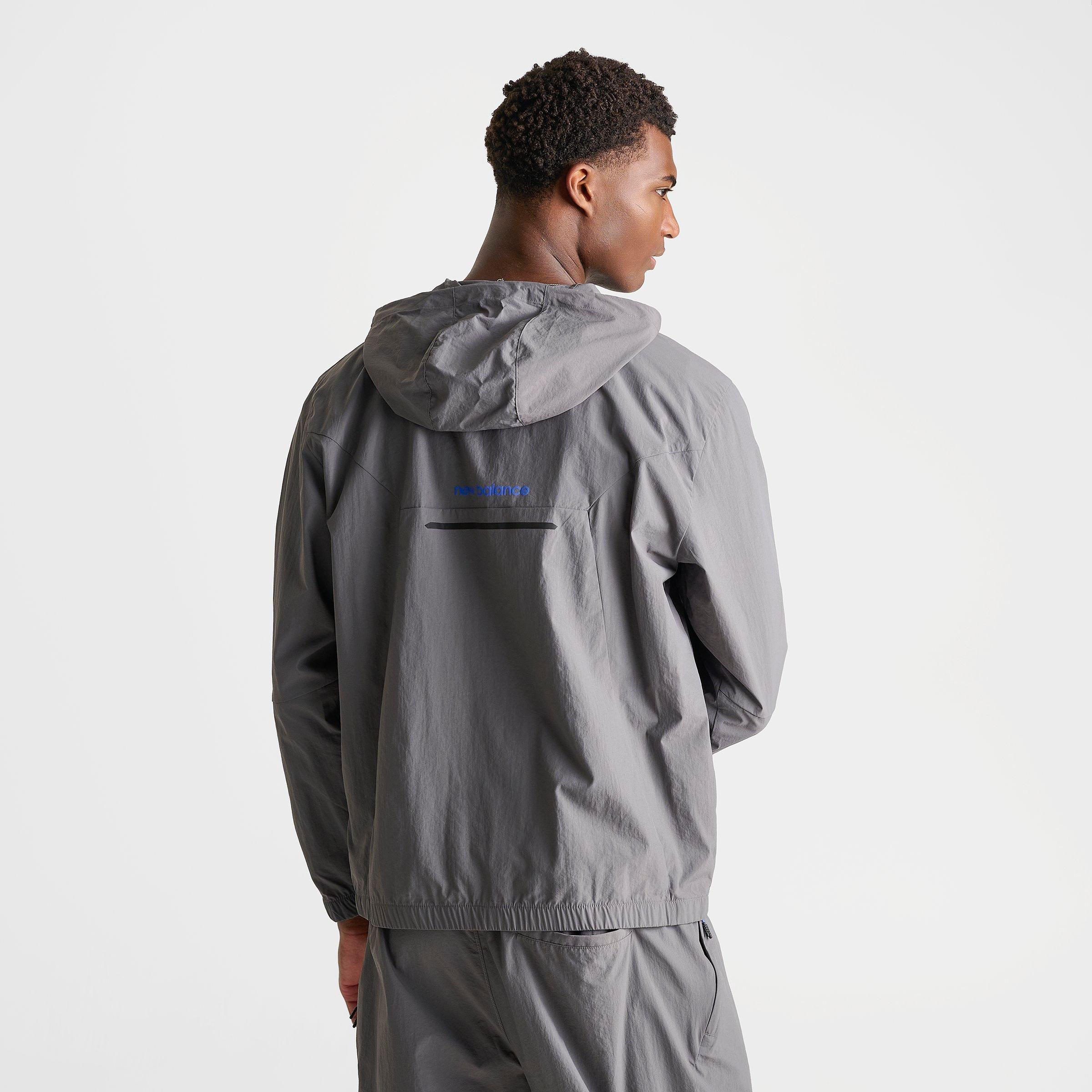 Men's New Balance Vision Pack Full-Zip Jacket - Grey/Black - view 4