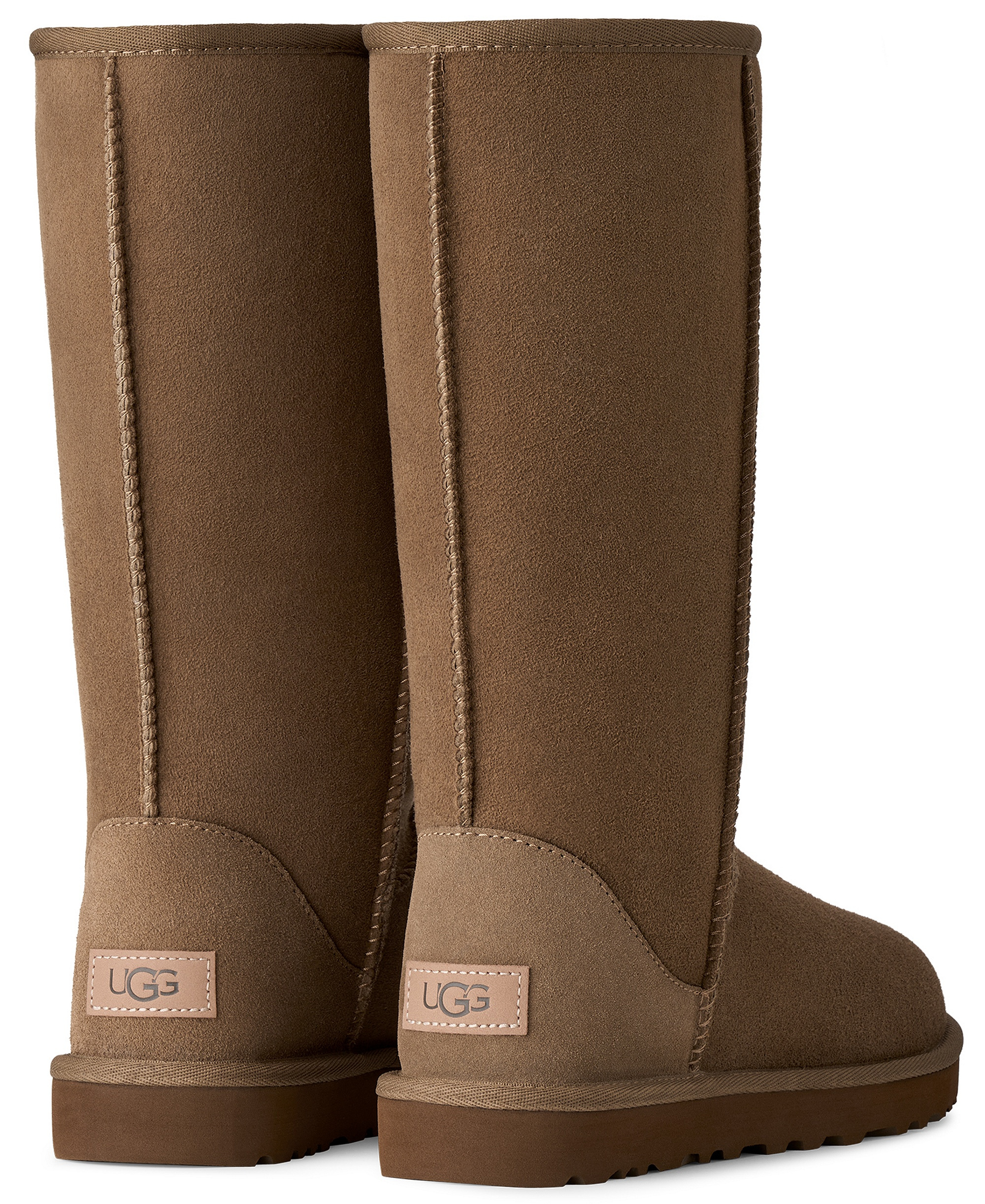 UGG® Women's Classic Round Toe II Tall Boots - Light Bronze
