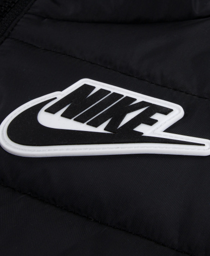 Nike Boys' 4-7 Reversible Faux-Sherpa Hooded Jacket - Black