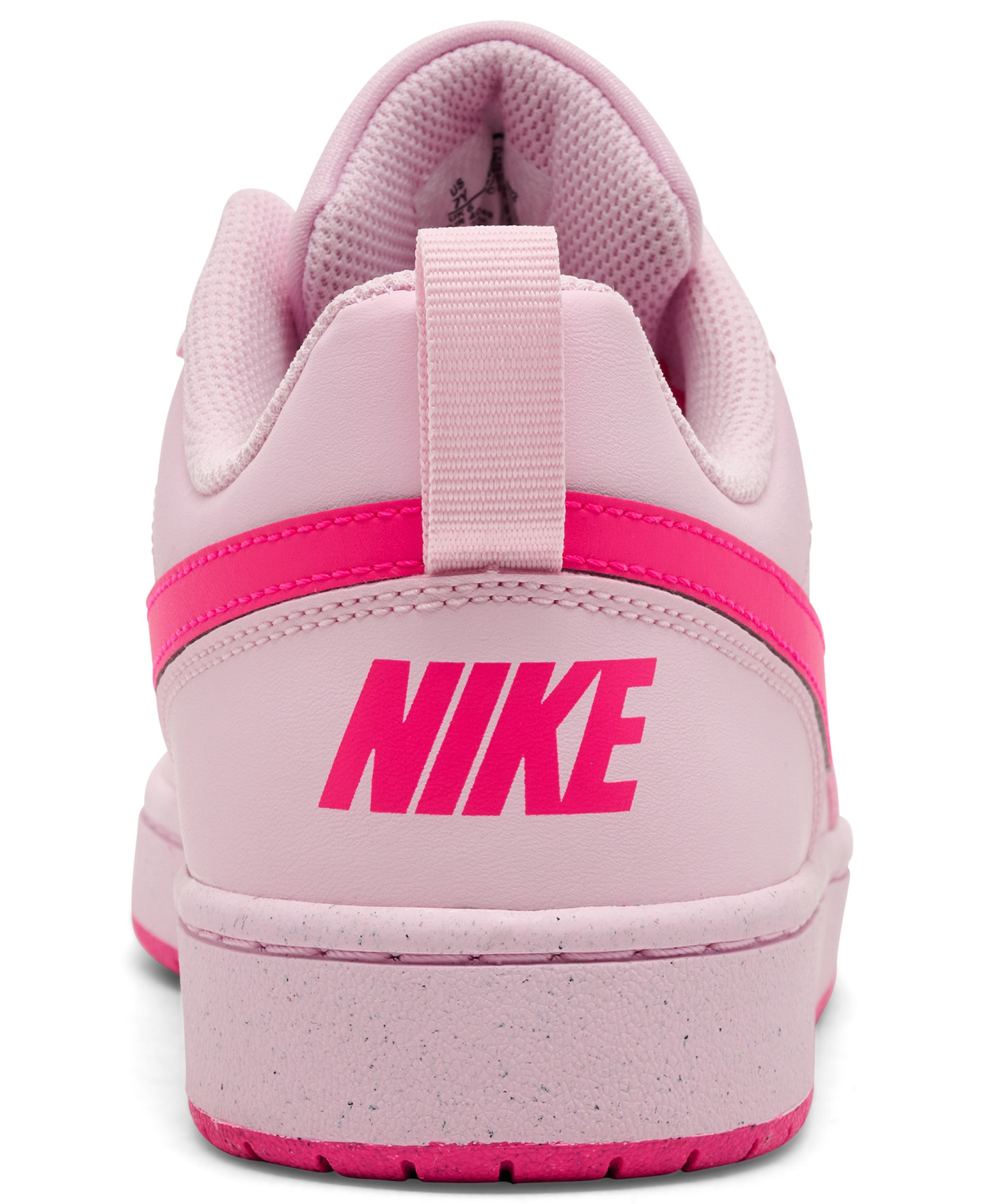 Nike Big Kids Court Borough Low Recraft Casual Sneakers from Finish Line - Pink