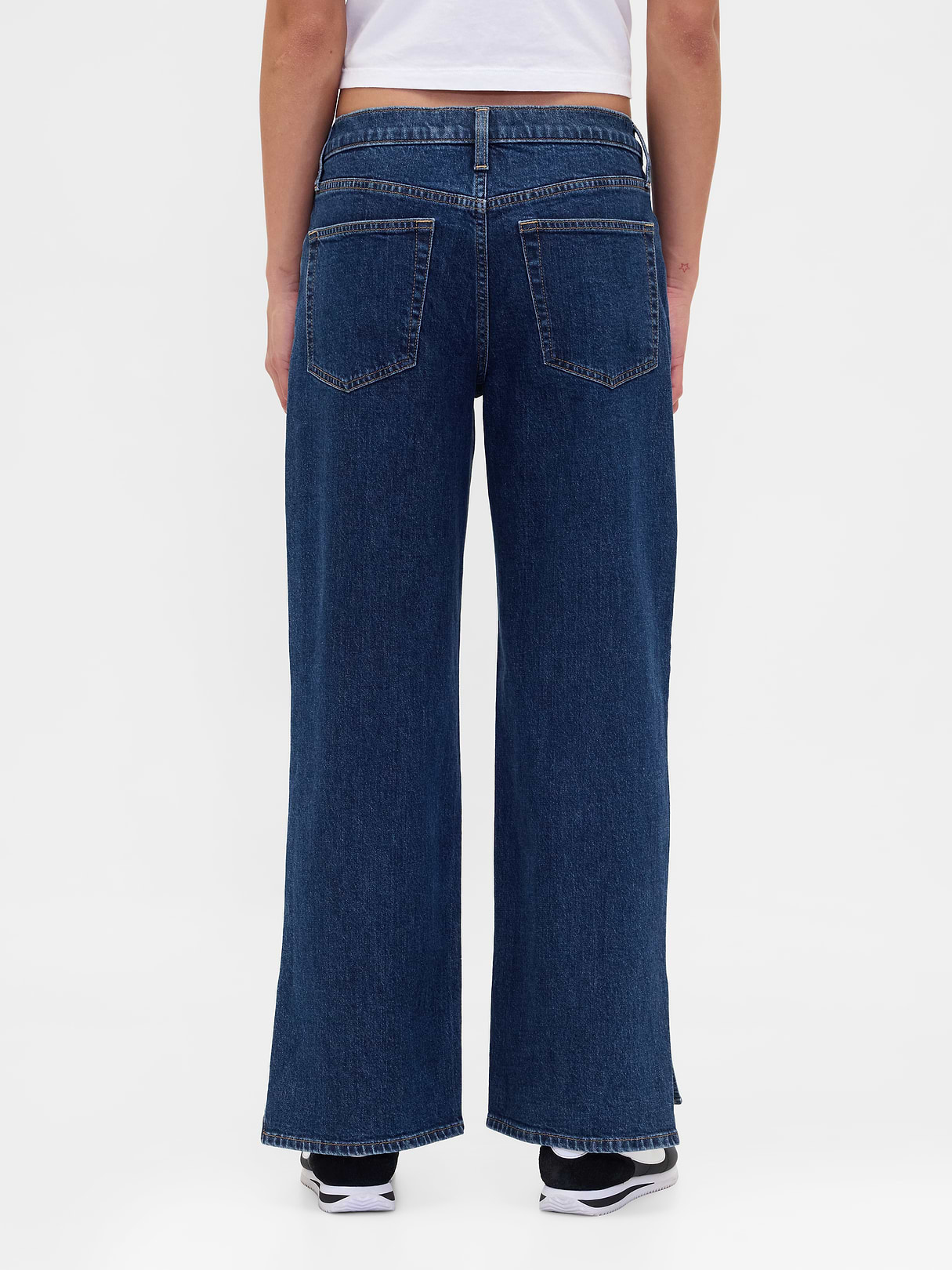 Low Rise '90s Loose Jeans - Resin rinse