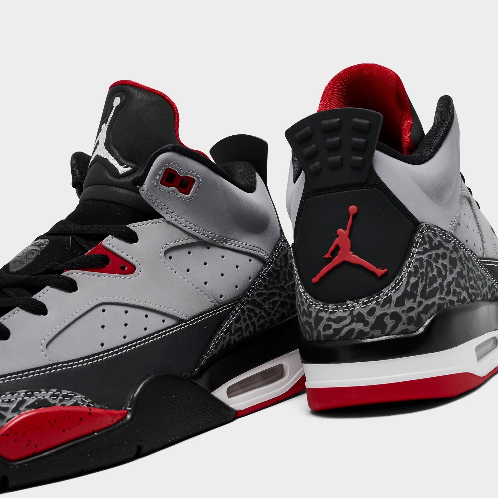 Men's Air Jordan Son of Mars Low Casual Shoes - White/Varsity Red/Light Smoke Grey/True Blue - view 3
