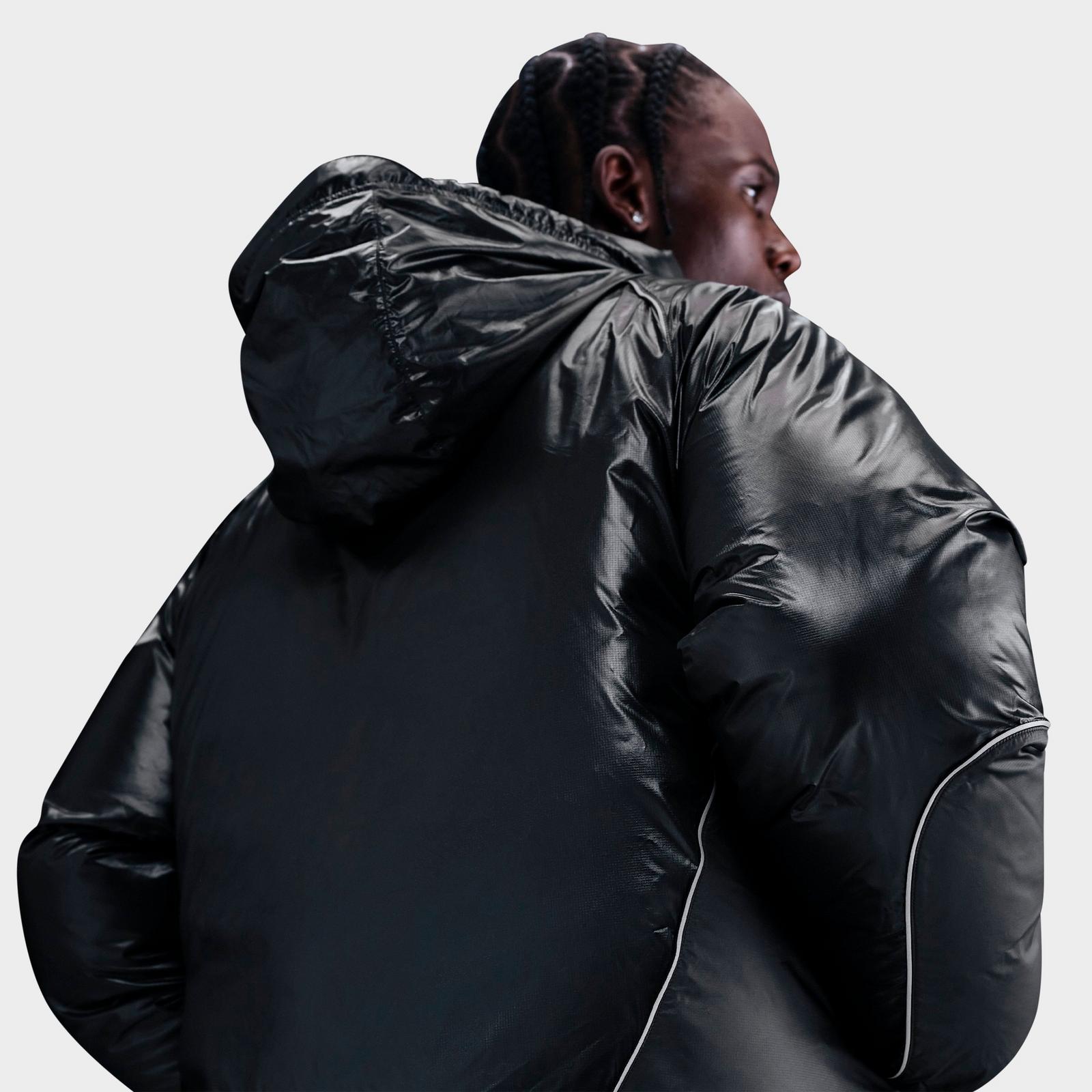 Men's Nike Tech Bubble Jacket - Black/Anthracite/Iron Grey/Black