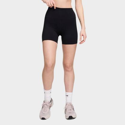 Women's Nike One High-Waisted 5" Biker Shorts - Black