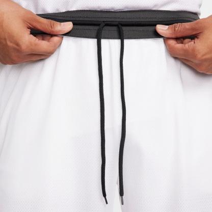 Men's Nike DNA Dri-FIT 8" Basketball Shorts - White/Black/Black