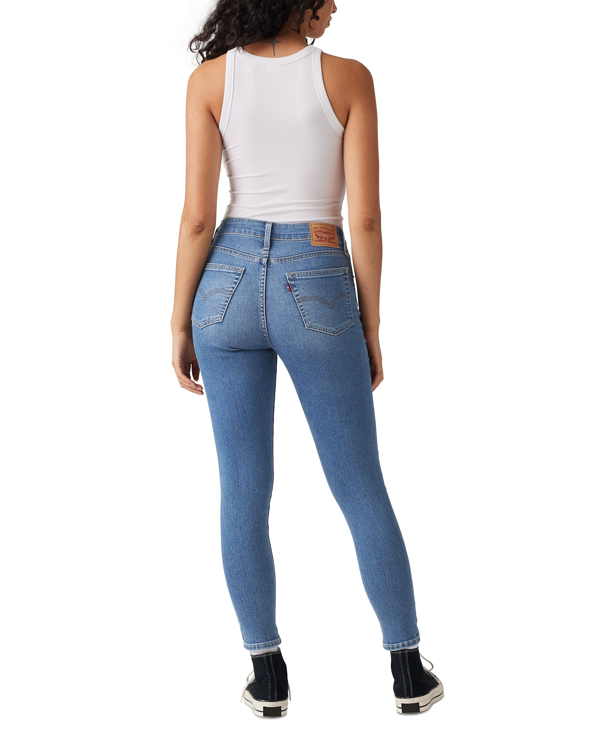Levi's Women's 721 High-Rise Stretch Skinny Jeans - Eternal Indigo Mid