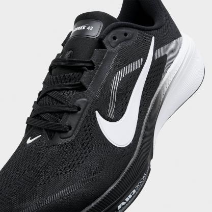 Men's Nithtke Pegasus 42 Running Shoes - Part 1 - Black/Photon Dust/White - Detail shot