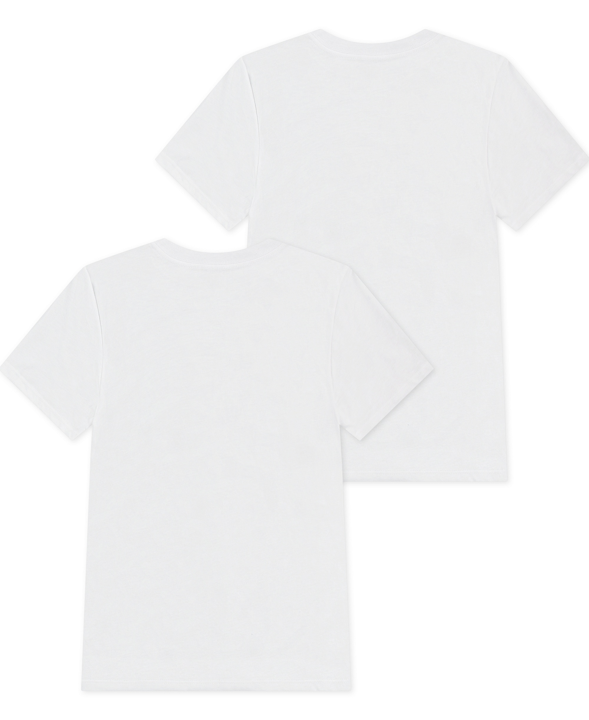 Nike Boys' 8-20 Crewneck Short-Sleeve Undershirt, 2-Pack - White/White