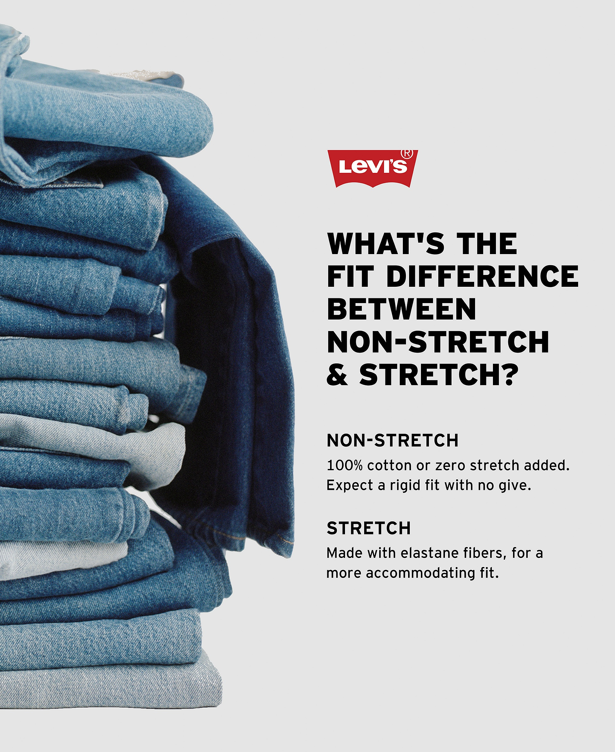 Levi's Men's 501® Original Shrink-to-Fit™ Non-Stretch Jeans - Rigid- Shrink to Fit