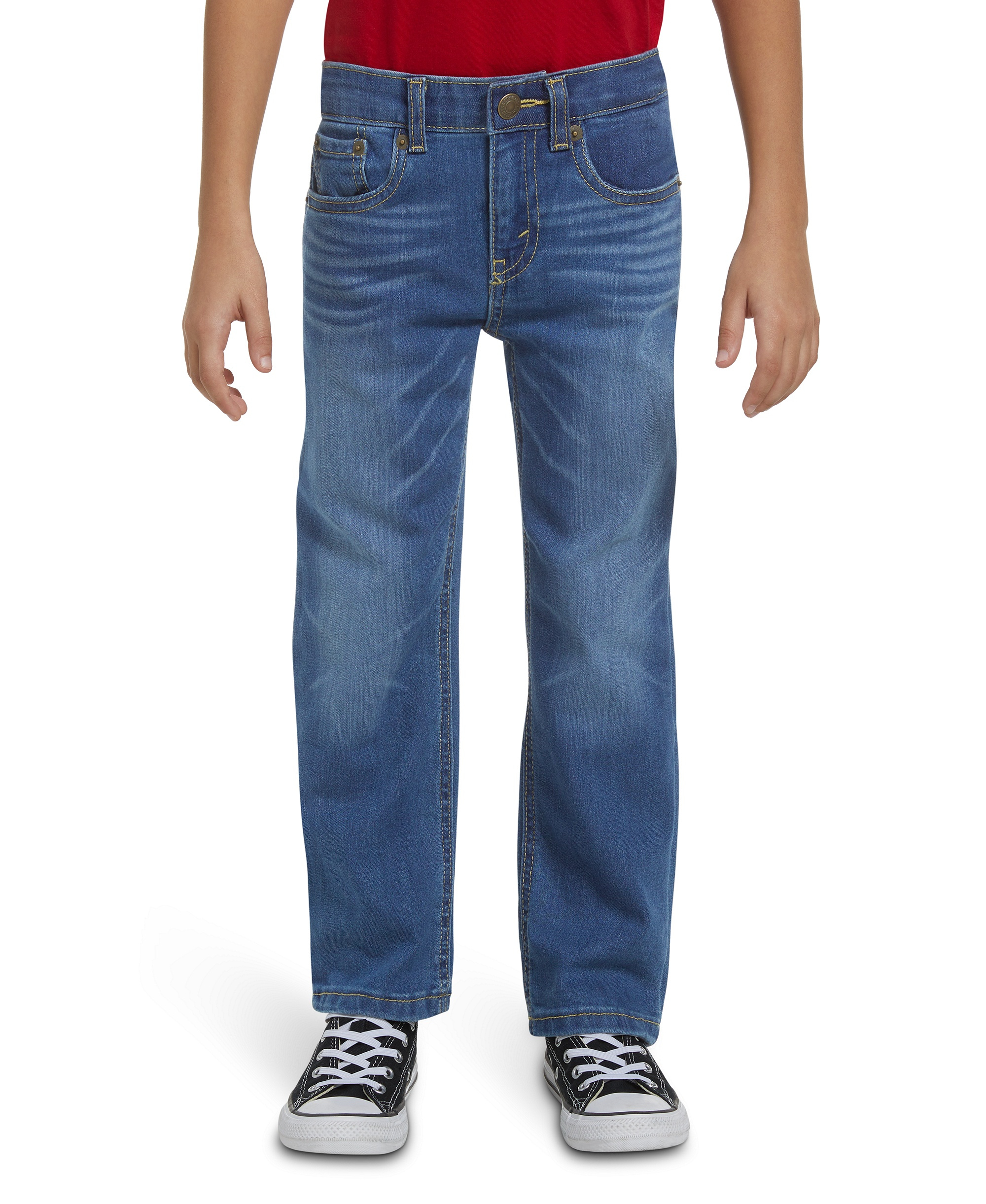 Levi's Boys' 4-7 514 Straight Stretch Performance Jeans - Blue